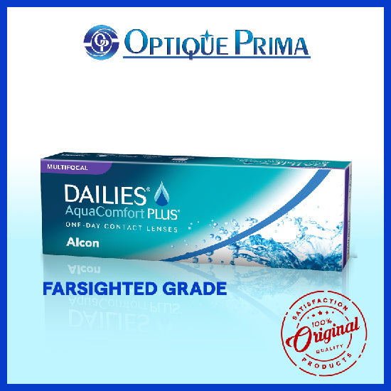 DAILIES® AquaComfort PLUS® MULTIFOCAL / +0.25 to +6.00 / Daily Disposable Contact Lens