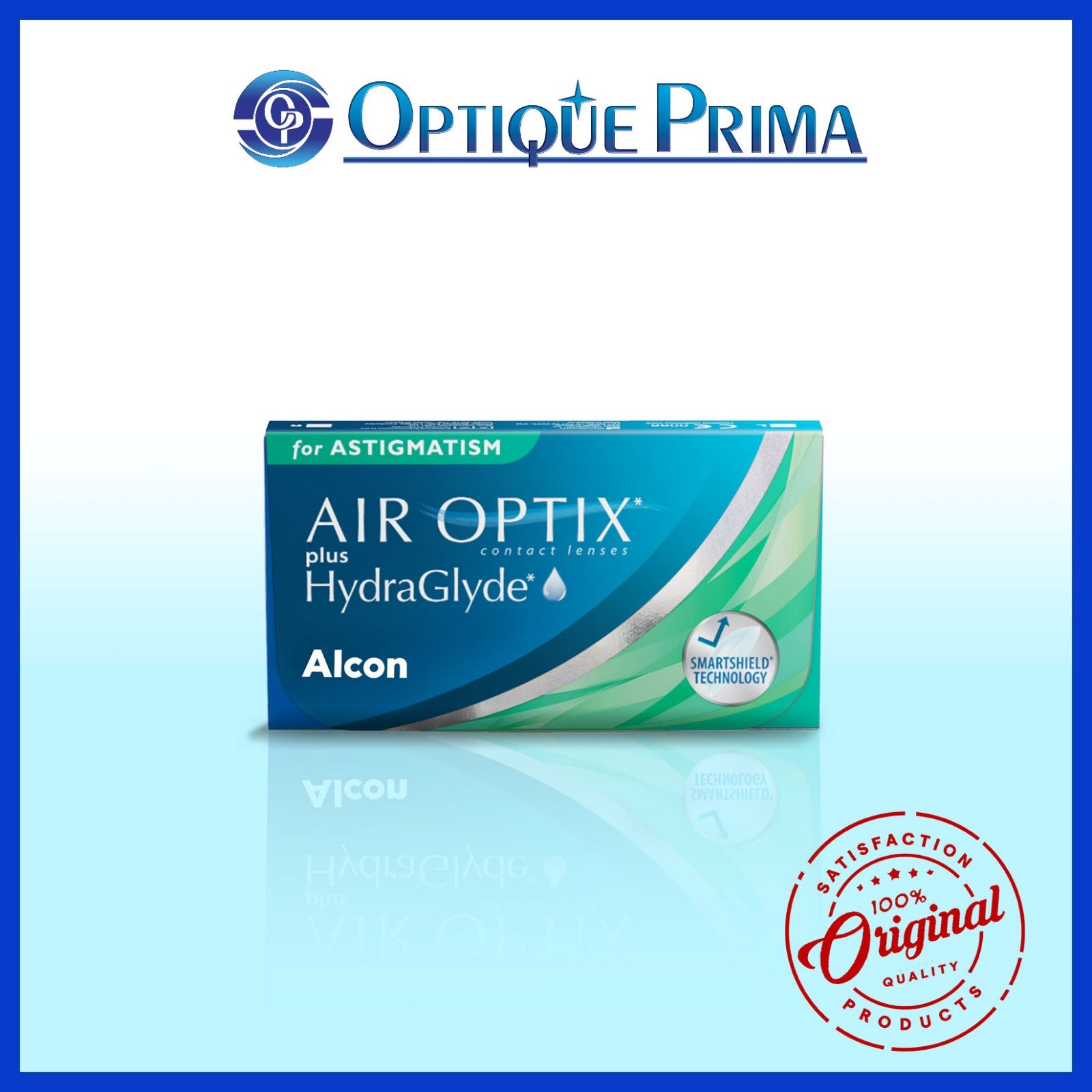 AIR OPTIX® plus HydraGLyde® for ASTIGMATISM / Monthly Disposable Contact Lens